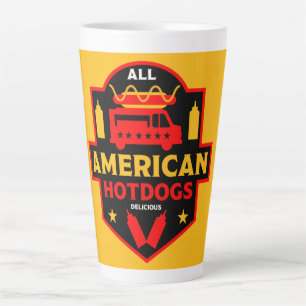 Tasse Latte Tous les chiens d'épices américains