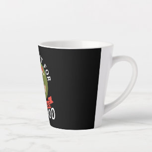 Tasse Latte Tout Ce Que Je Veux Pour Noël C'Est La Nourriture