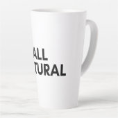Tasse Latte tout naturel (Angle droit)