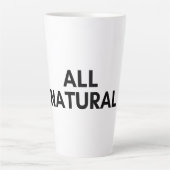 Tasse Latte tout naturel (Devant)