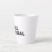 Tasse Latte tout naturel (Devant)