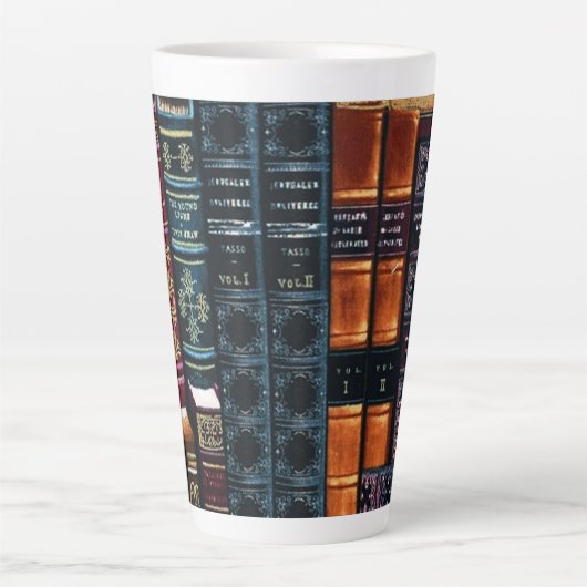 Tasse Latte Toutes les données enregistrées (Devant)