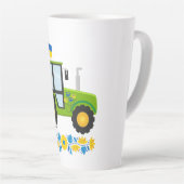 Tasse Latte Tracteur Whimsical Ukraine (Angle droit)