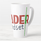 Tasse Latte Trader Mindset – Discipline, Focus, Trading Psycho (Angle droit)