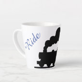 Tasse Latte Train "aller" (Angle gauche)