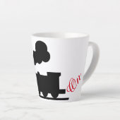 Tasse Latte Train "aller" (Angle droit)