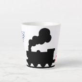Tasse Latte Train "aller" (Devant)