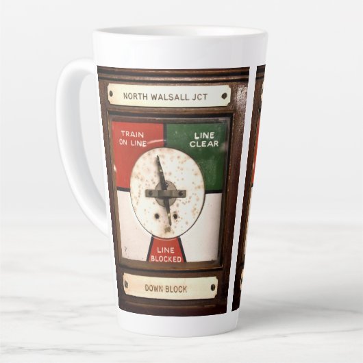 TASSE LATTE TRAIN STATIONS (Angle gauche)