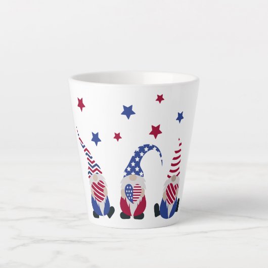 Tasse Latte Traîner avec mes lutins (Devant)