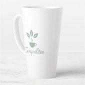 Tasse Latte Tranquilitea Amusante Thé Calme (Angle gauche)