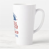 Tasse Latte Travailleur de poste retraité Mailman Retraite Fun (Droite)
