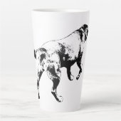 Tasse Latte Traverser L'Automne (Devant)