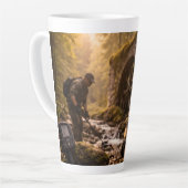 Tasse Latte Treasure Hunter Metal Detector (Angle gauche)