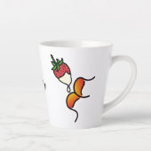 Tasse Latte tremper la bouleS ! ! ! Fraise et chocolat (Droite)