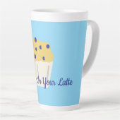 Tasse Latte trempez-moi (Angle droit)