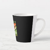 Tasse Latte Très Susceptible De Diffuser La Soirée De Noël (Droite)