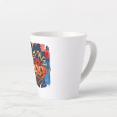 Tasse Latte Trick or Treat (Angle droit)