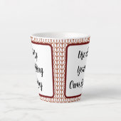 Tasse Latte Tricot humoristique (Devant)