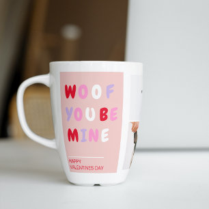 Tasse Latte Trois photos de collection   Cadeau Valentines de 