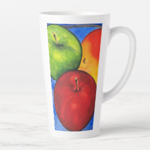 Tasse Latte Trois pommes