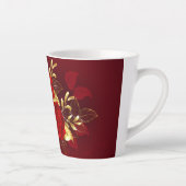 Tasse Latte Trois Roses de bijoux (Droite)