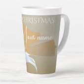 Tasse Latte Trompettes anges (Angle droit)