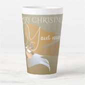 Tasse Latte Trompettes anges (Devant)
