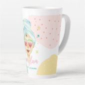 Tasse Latte Trop De Glam Pour Donner Un Barrage Drôle Mignonne (Angle droit)