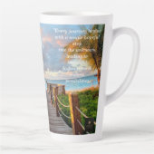Tasse Latte Tropical boardwalk 17oz (Droite)