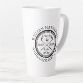 Tasse Latte Trou de golf en un seul classique personnalisé (Angle droit)