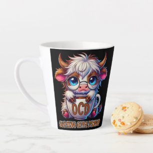 Tasse Latte Trouble de dépendance au café obsessionnel 
