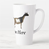 Tasse Latte Troupeau de chèvre laitière nigériane personnalisé (Droite)