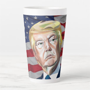 Tasse Latte Trump 45e Président des États-Unis - Don