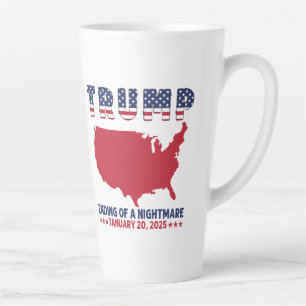 Tasse Latte Trump Fin d'un Cauchemar