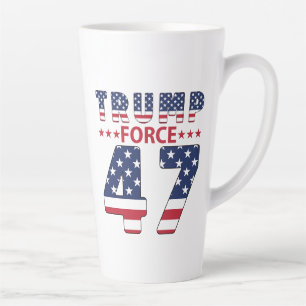 Tasse Latte Trump Force 47