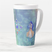 Tasse Latte TSDS : Justin Arisdale Couverture Art avec Miral (Angle droit)