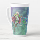 Tasse Latte TSDS : Justin Arisdale Couverture Art avec Miral (Angle gauche)