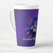 Tasse Latte TSDS : Queen Irana Delphi Book Cover Art (Angle gauche)