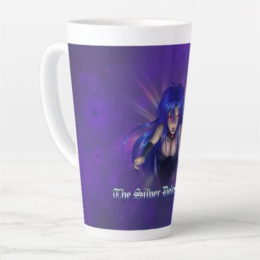 Tasse Latte TSDS : Queen Irana Delphi Book Cover Art (Angle gauche)