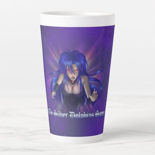 Tasse Latte TSDS : Queen Irana Delphi Book Cover Art (Devant)