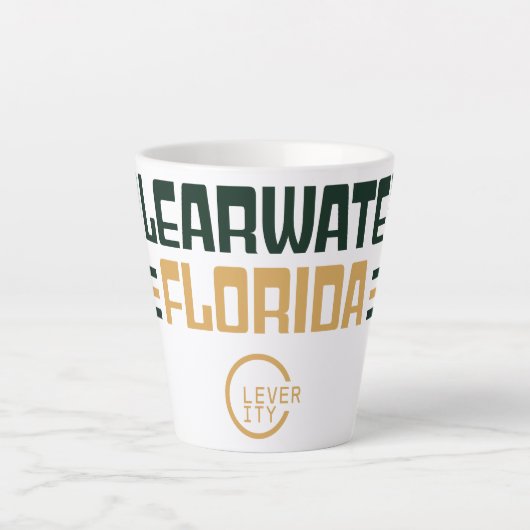 Tasse Latte Tshirt (Devant)