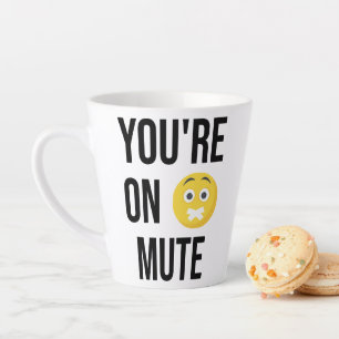 Tasse Latte Tu es en route
