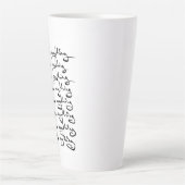 Tasse Latte TU PEUX FAIRE QUOI QUE CE SOIT ! Guillemet inspira (Devant)