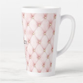 Tasse Latte Tubes en or rose (Droite)