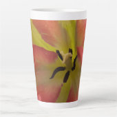 Tasse Latte Tulipe en latte rose et jaune (Devant)