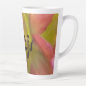 Tasse Latte Tulipe en latte rose et jaune (Droite)
