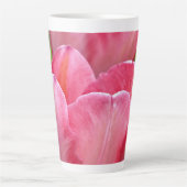 Tasse Latte Tulipes roses (Devant)