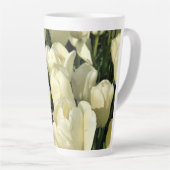 Tasse Latte Tulips blanches, Oregon (Angle droit)