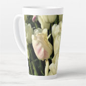 Tasse Latte Tulips blanches, Oregon (Angle gauche)
