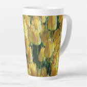 Tasse Latte Tulips Sunshine Yellow (Angle droit)